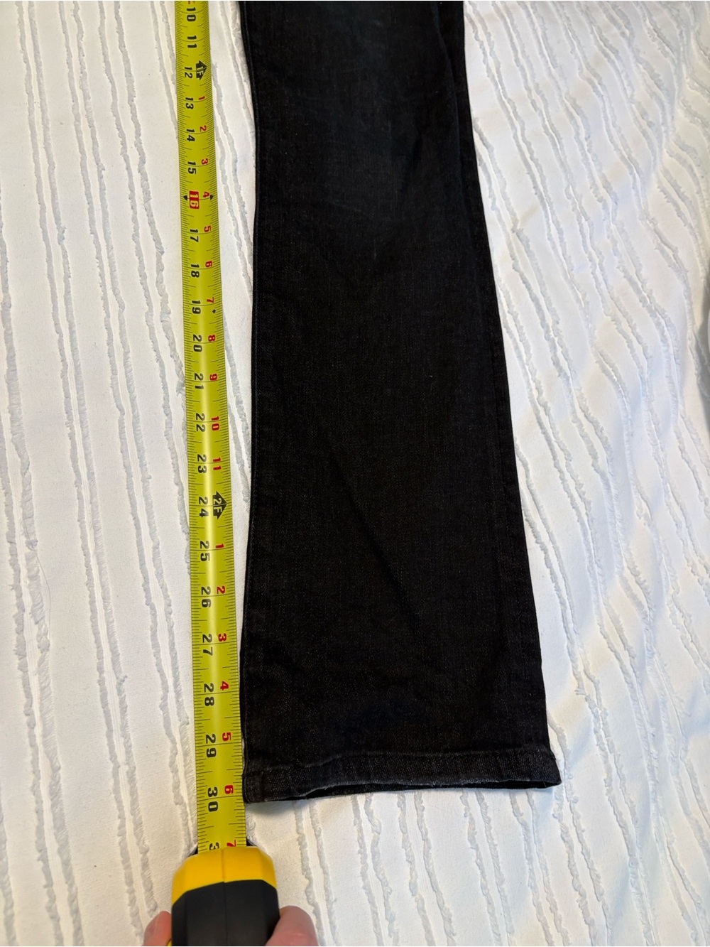 CAbi Black Button-Fly Straight Leg Jeans - Picture 4 of 10